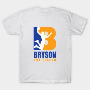 Bryson Custom Player Basketball Your Name The Legend T-Shirt